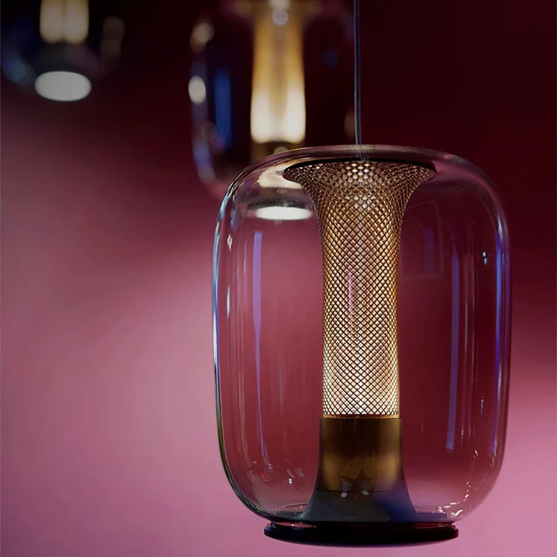 Savannah Glass Pendant Lighting Fixtures By Euroselle