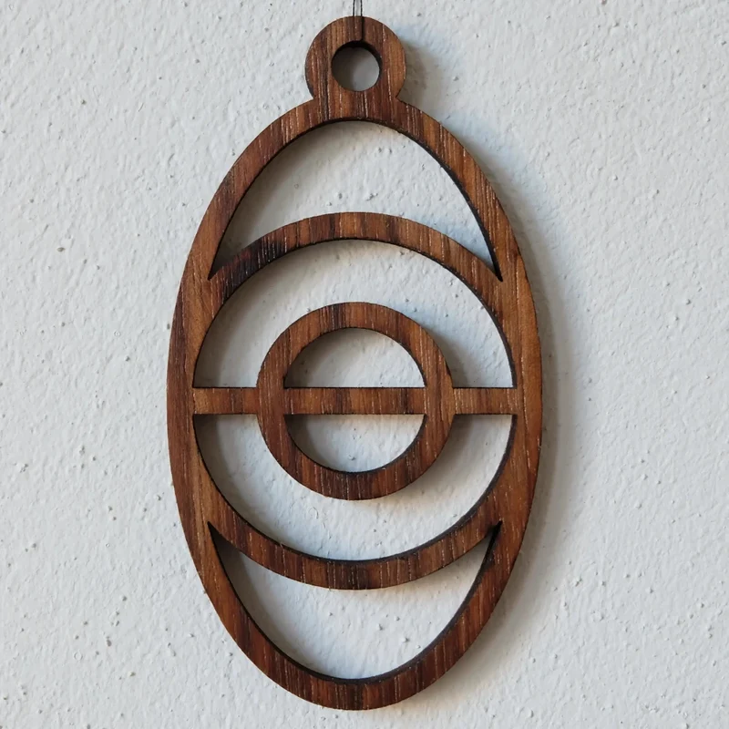 Oster Ornamente (5er Set) - Osterschmuck aus Holz - DesignWe.Love