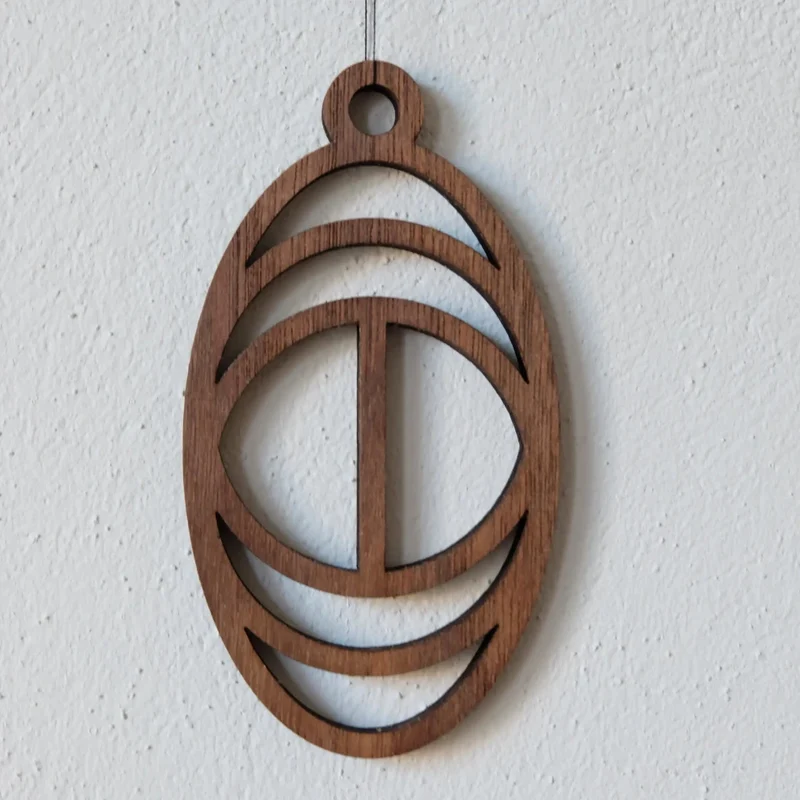Oster Ornamente (5er Set) - Osterschmuck aus Holz - DesignWe.Love