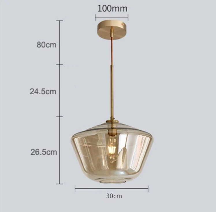 Monica Designer Glass Pendant Light From Euroselle