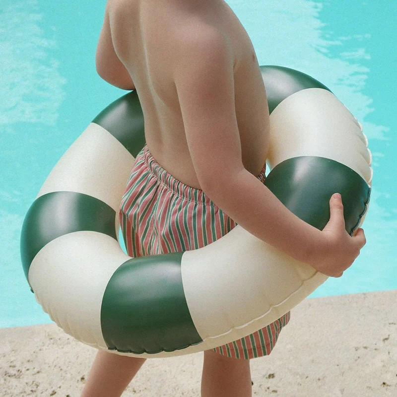 Junior Badering in Green Stripe