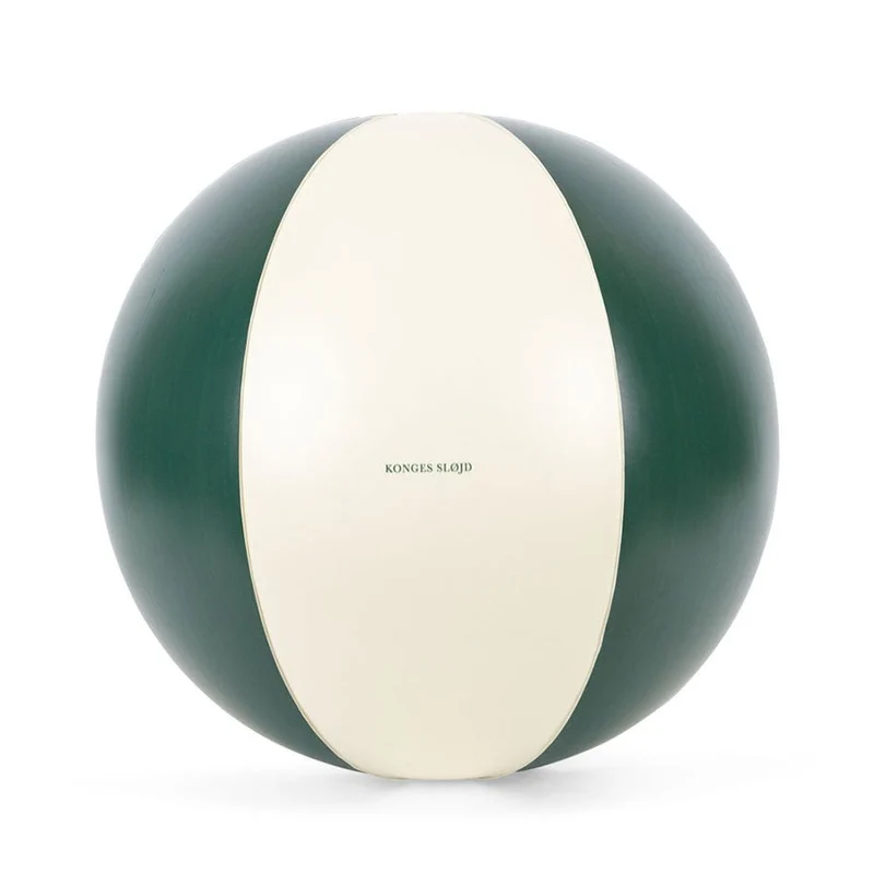 Badeball in Green Stripe