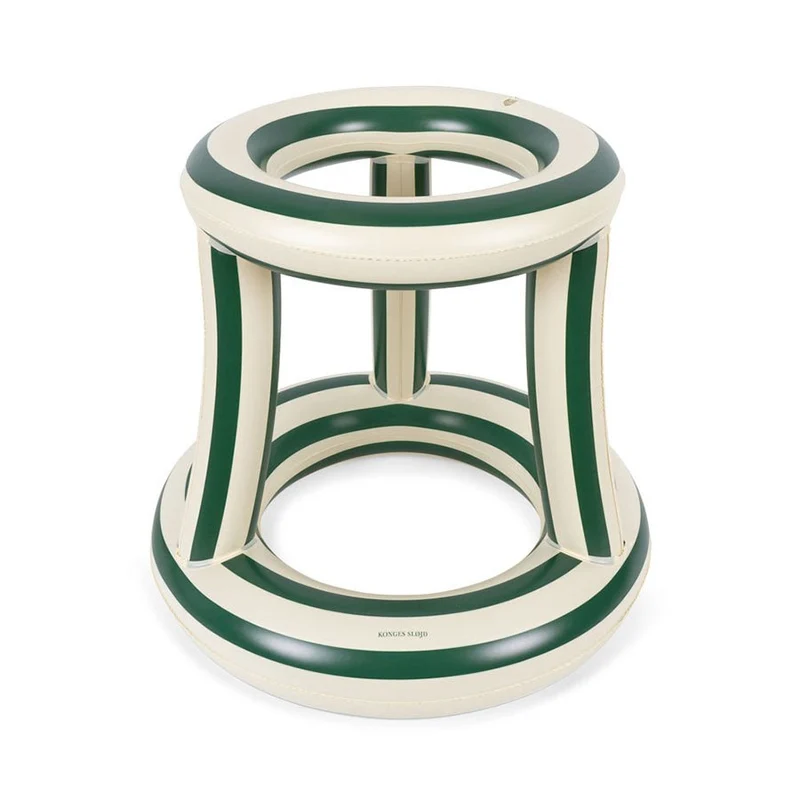 Aufblasbarer Basketball-Korb in Green Stripe