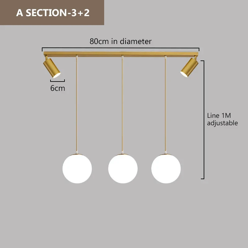 Millie Pendant Light Euroselle Modern Hanging Fixture