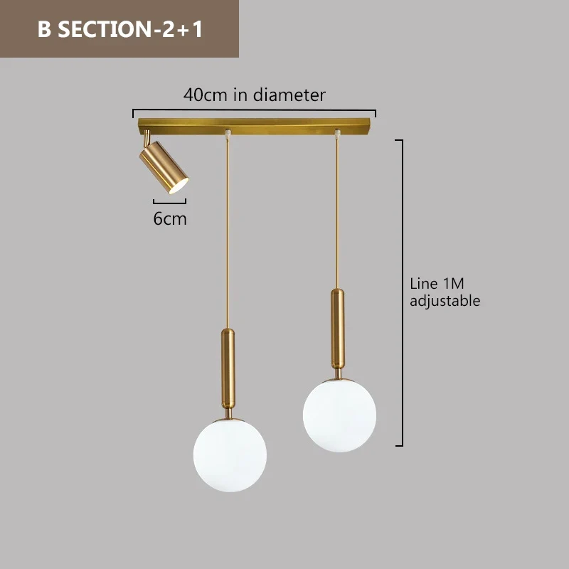 Millie Pendant Light Euroselle Modern Hanging Fixture