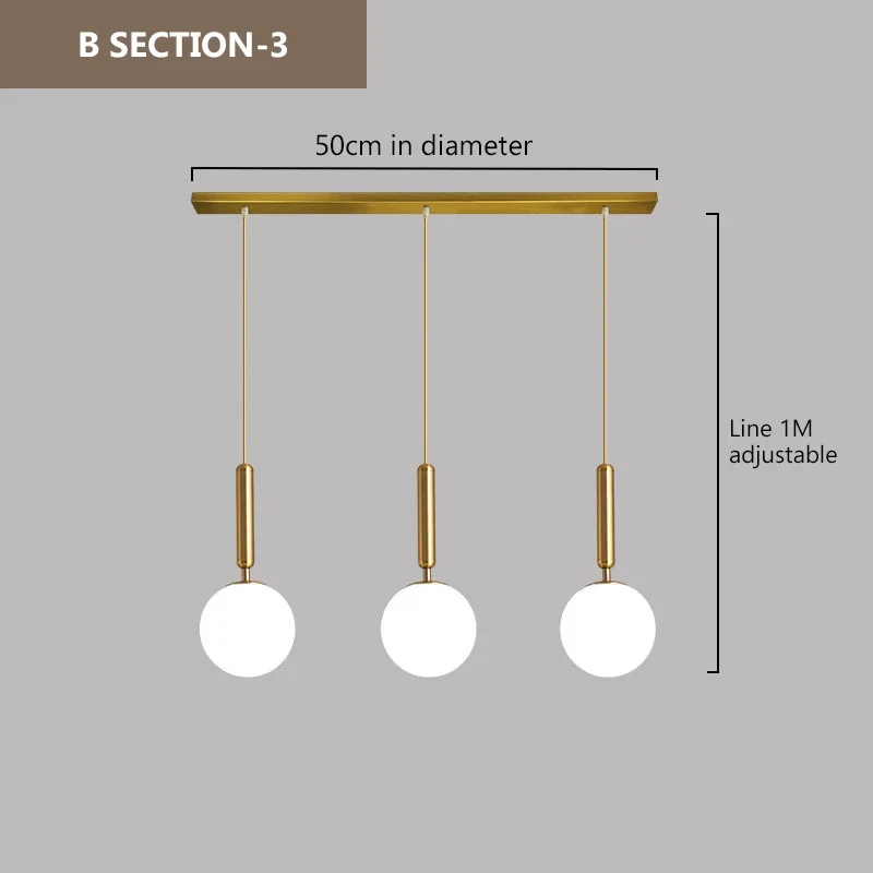 Millie Pendant Light Euroselle Modern Hanging Fixture