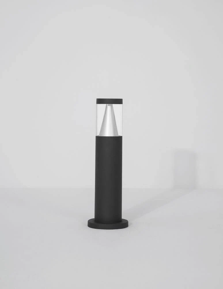 Rock LED Außenpollerleuchte 3000K Schwarz IP65