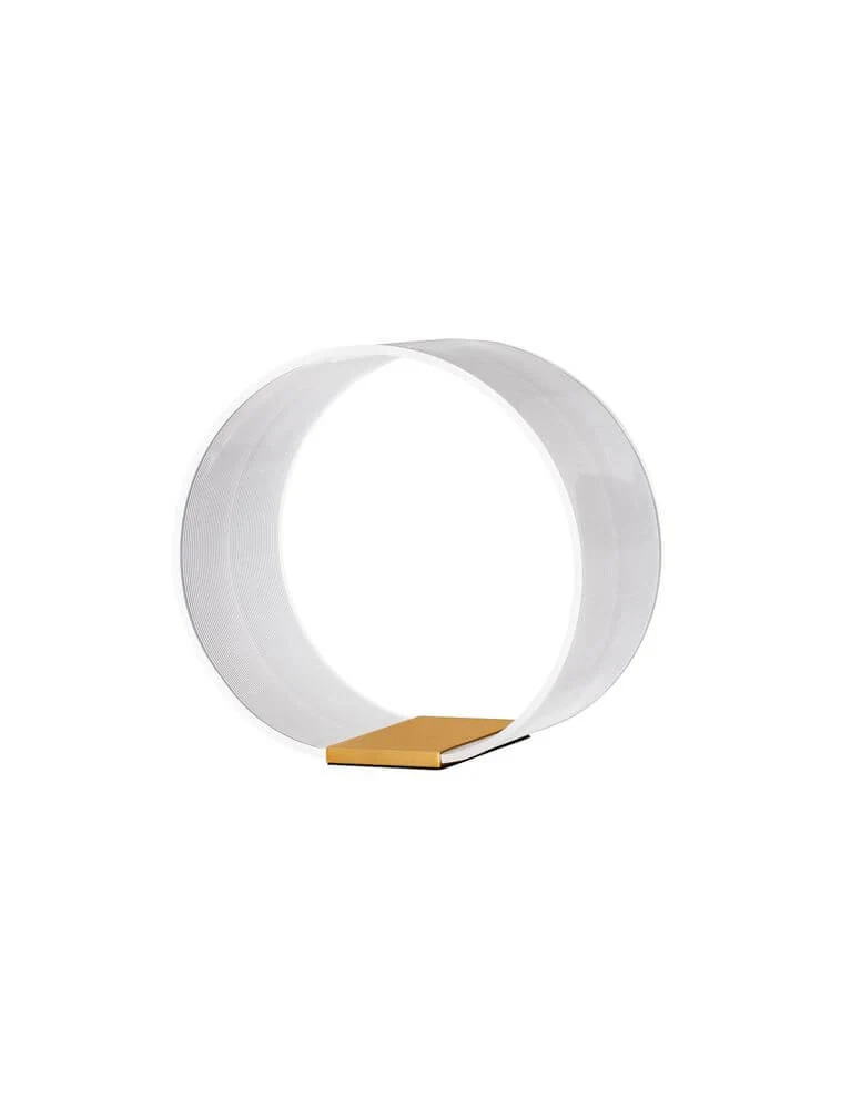Valentin LED Tischleuchte Ø 28cm 3000K Gold