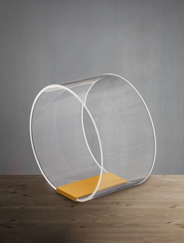 Valentin LED Tischleuchte Ø 28cm 3000K Gold