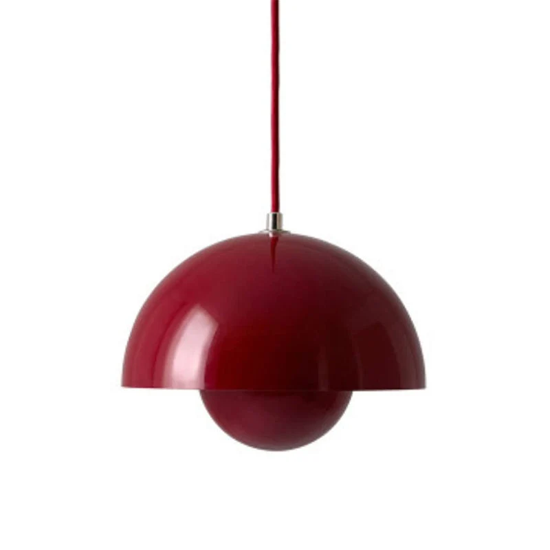 Auroraglo V2 LED Pendant Lamp With Flowerpot-Shaped Shade By Euroselle
