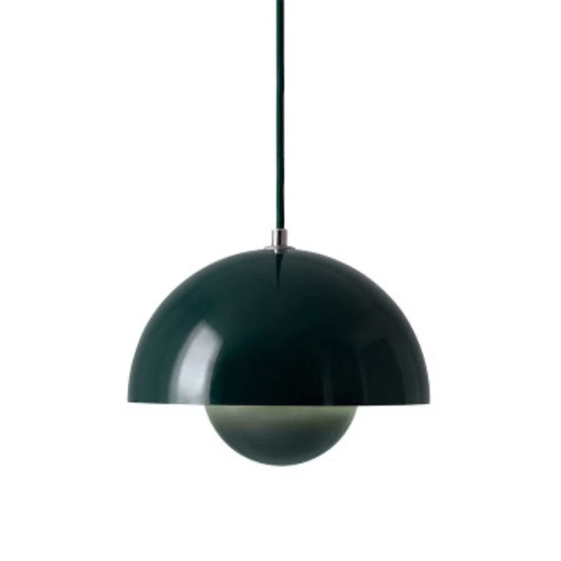 Auroraglo V2 LED Pendant Lamp With Flowerpot-Shaped Shade By Euroselle