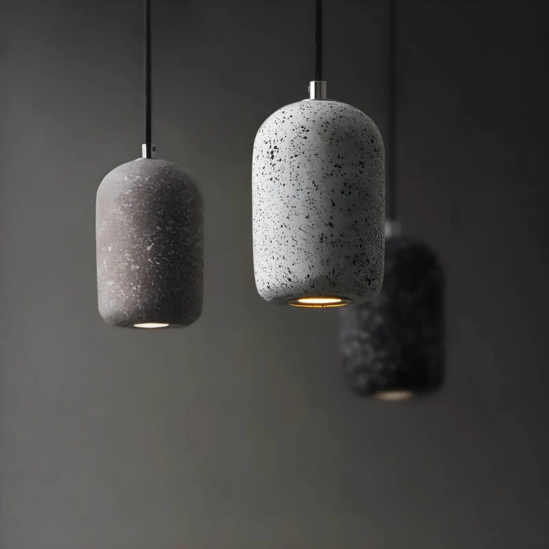 Ferro Pendant Lights With Industrial Iron Finish By Euroselle
