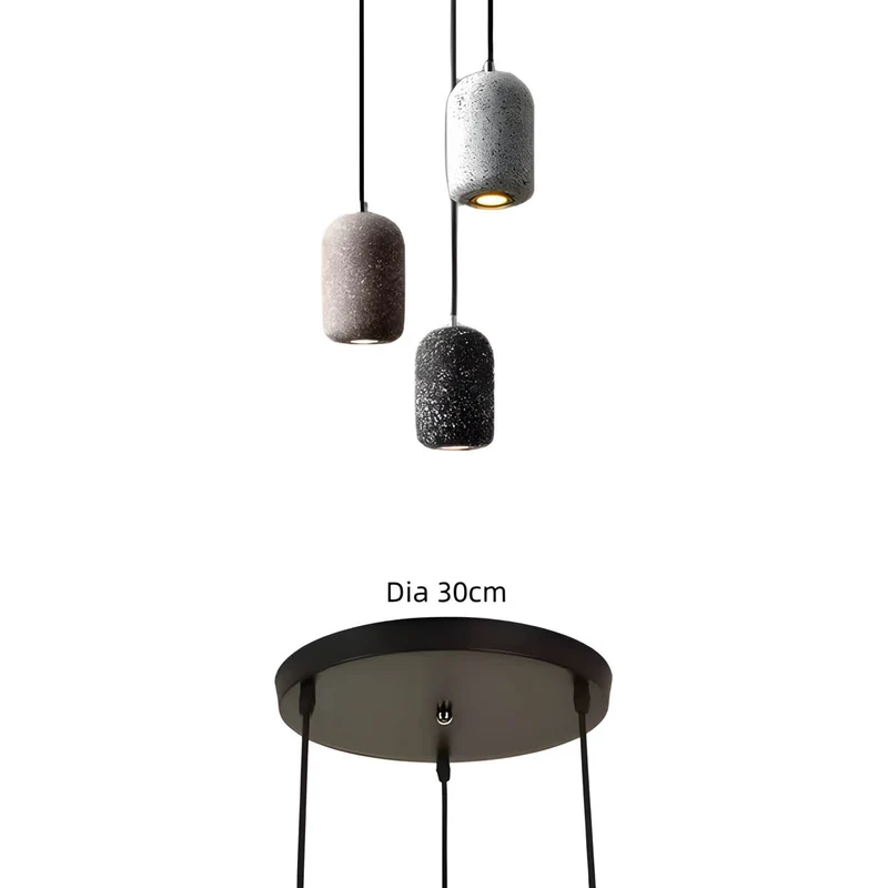 Ferro Pendant Lights With Industrial Iron Finish By Euroselle