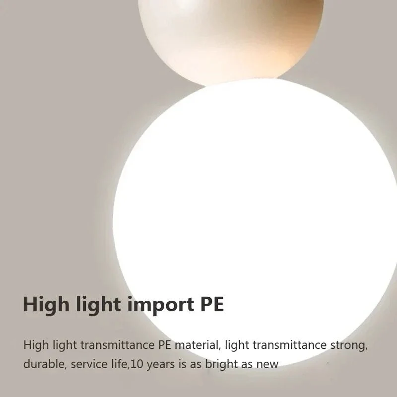 Elegant Calming OrbGlo Sphere Pendant Light By Euroselle
