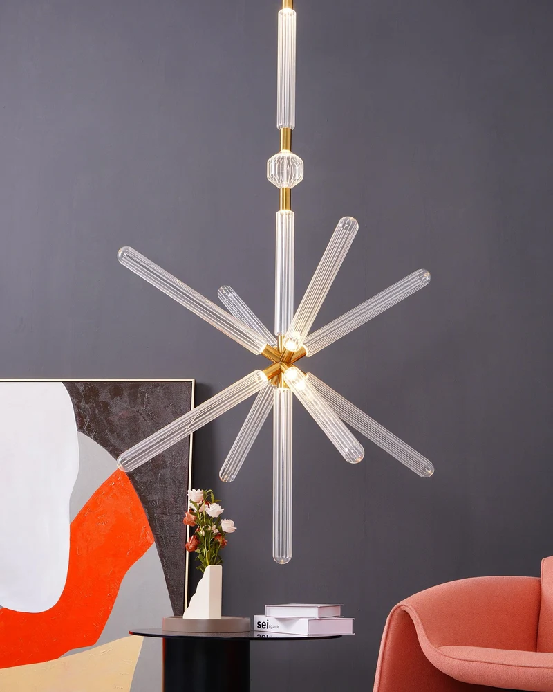 Vrimlo Tube Pendant Light From Euroselle Contemporary Pendant Light