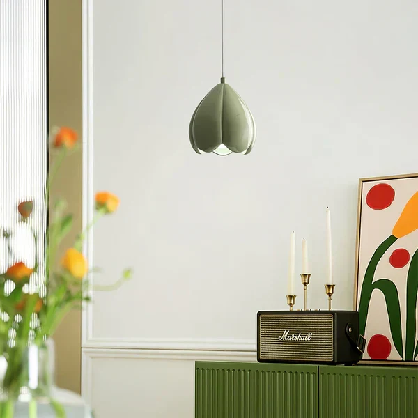 French Style Cream Pendant Lamp By Euroselle - Rustic Elegance For Your Home