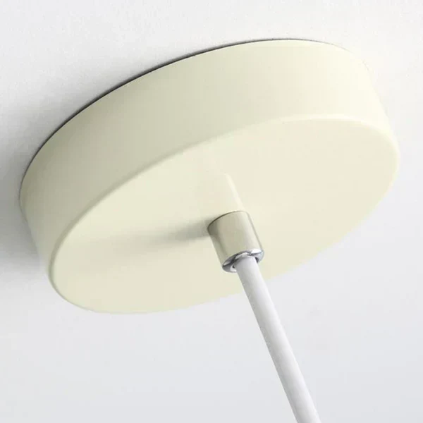 French Style Cream Pendant Lamp By Euroselle - Rustic Elegance For Your Home