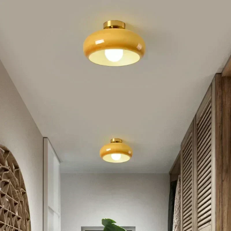 Euroselle Glass Light Modern Glass LED Pendant Lights