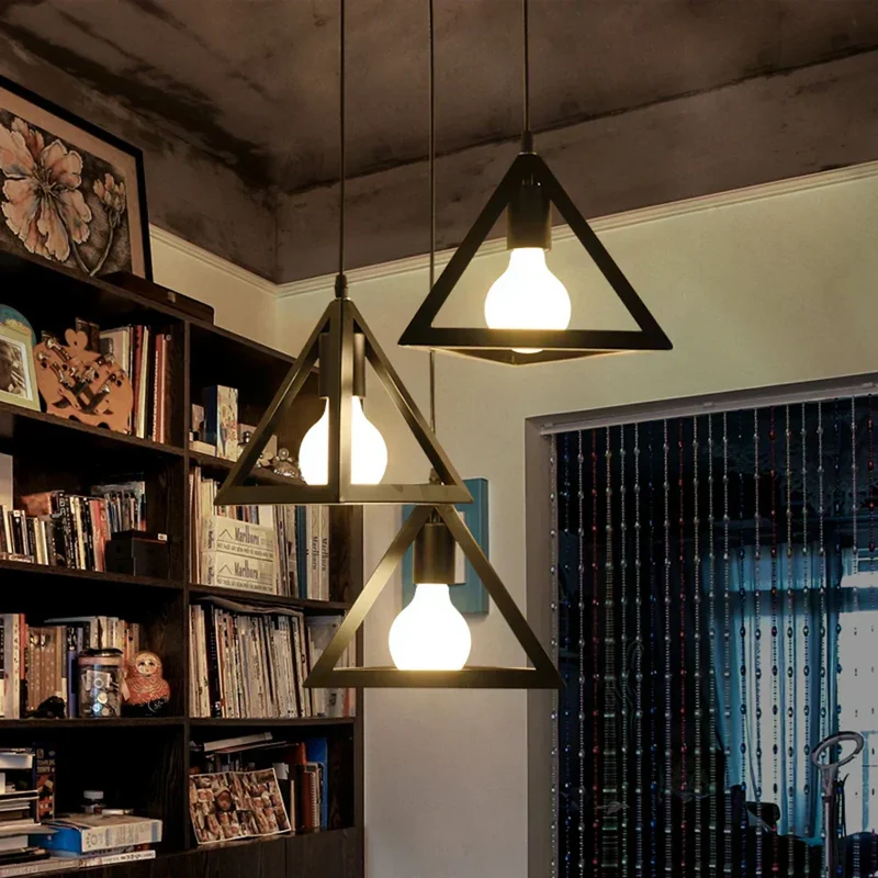 Euroselle IronAge Classic Iron Vintage Pendant Lamp
