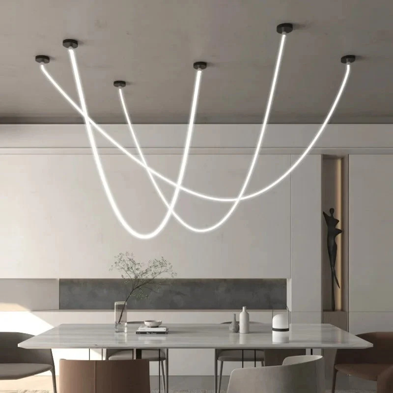 Vrimlo Loop Pendant Light With Chain Light By Euroselle