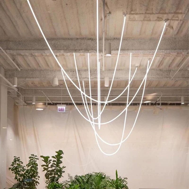 Vrimlo Loop Pendant Light With Chain Light By Euroselle
