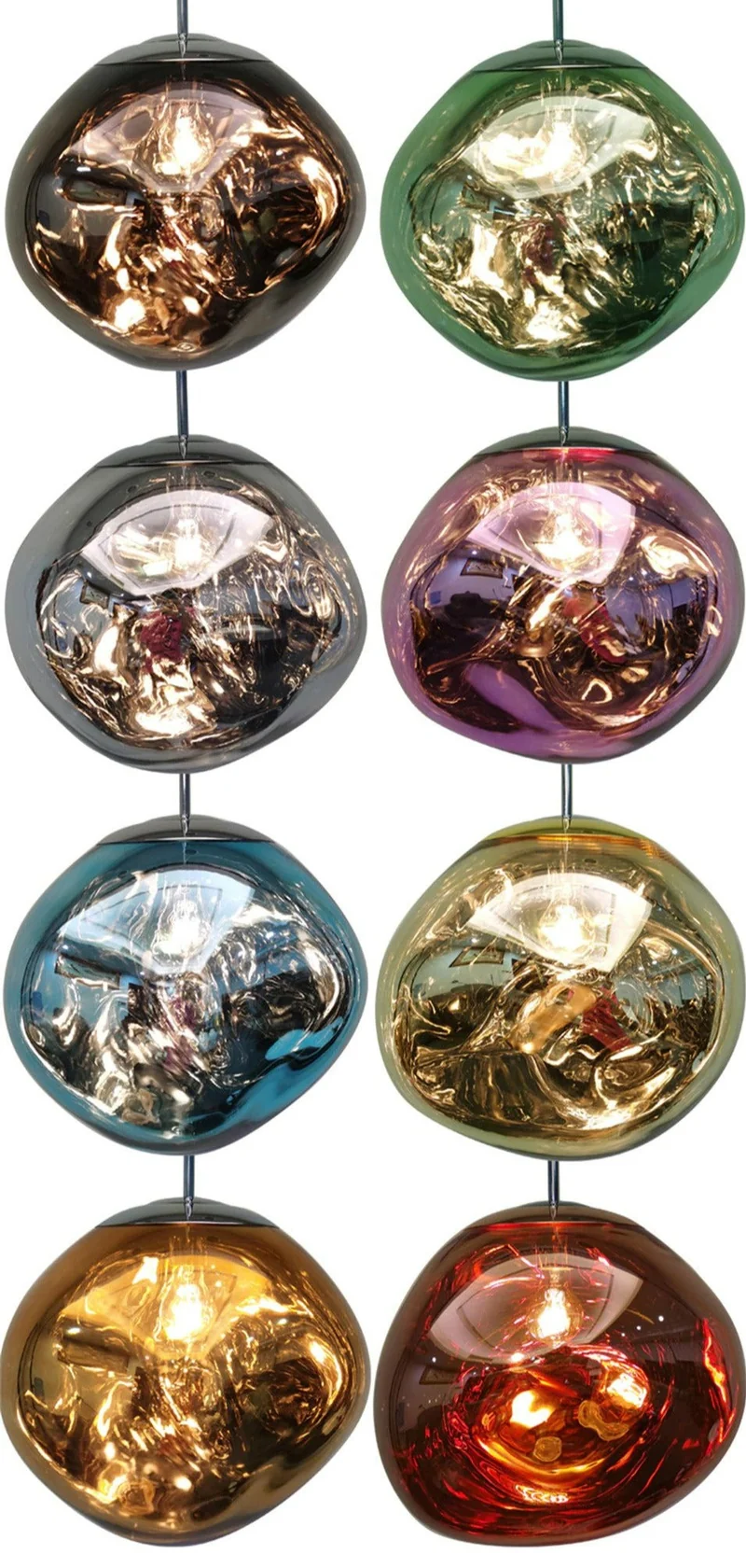 Chroma Pendant Light Bright And Quiet Hanging Lamp By Euroselle