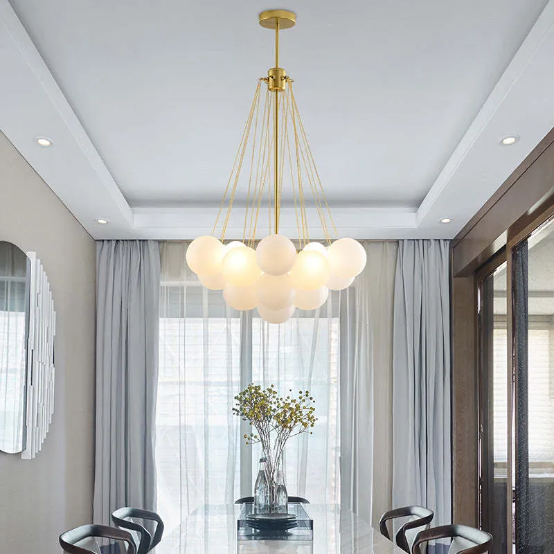 Glamora Design Pendant Lamp In Metal And Glass Euroselle