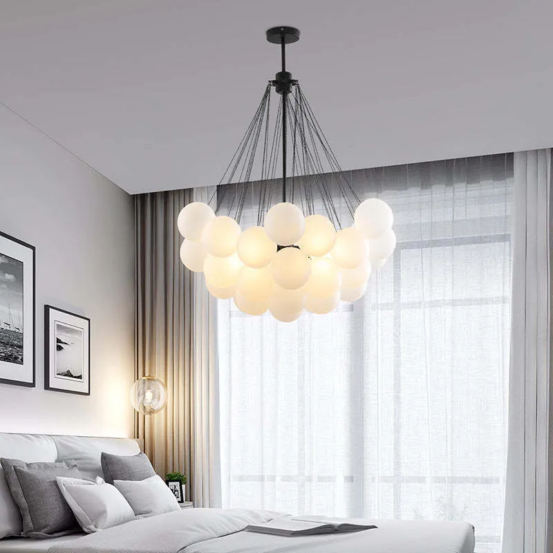 Glamora Design Pendant Lamp In Metal And Glass Euroselle