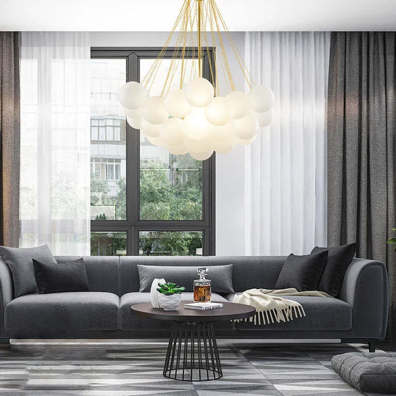 Glamora Design Pendant Lamp In Metal And Glass Euroselle