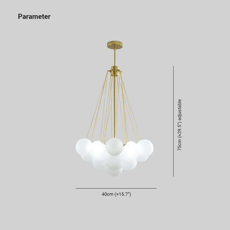 Glamora Design Pendant Lamp In Metal And Glass Euroselle