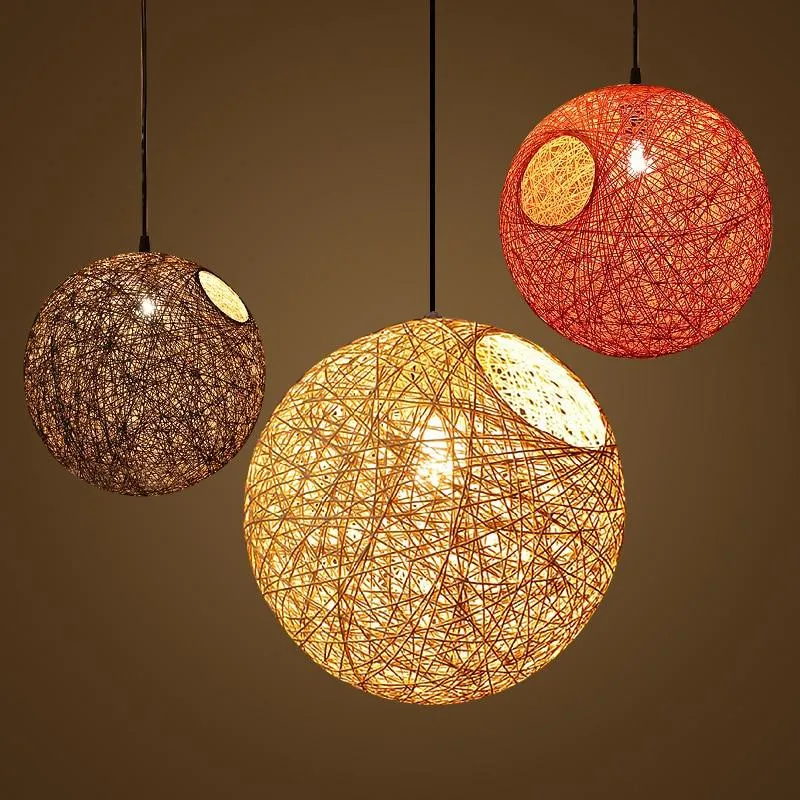 Euroselle Multicolored LED Pendant Ball Lights For Restaurant