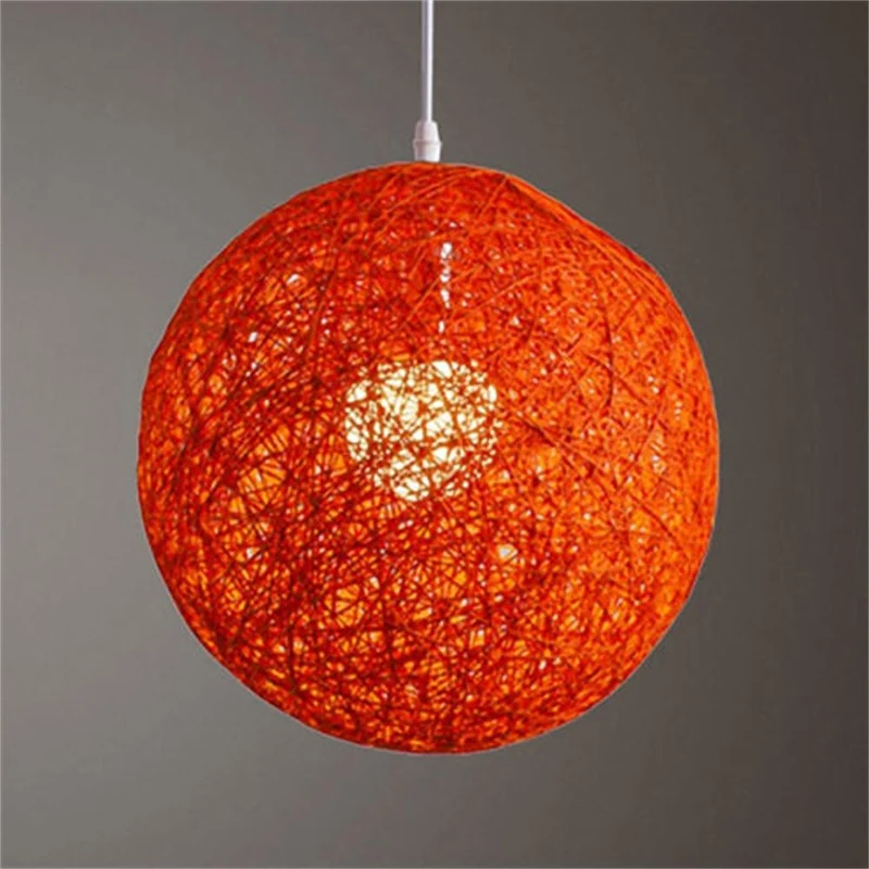 Euroselle Multicolored LED Pendant Ball Lights For Restaurant