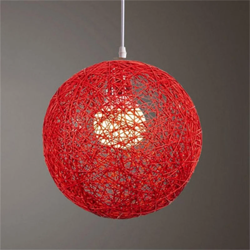 Euroselle Multicolored LED Pendant Ball Lights For Restaurant