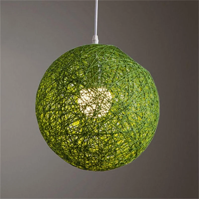 Euroselle Multicolored LED Pendant Ball Lights For Restaurant