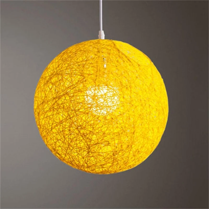 Euroselle Multicolored LED Pendant Ball Lights For Restaurant