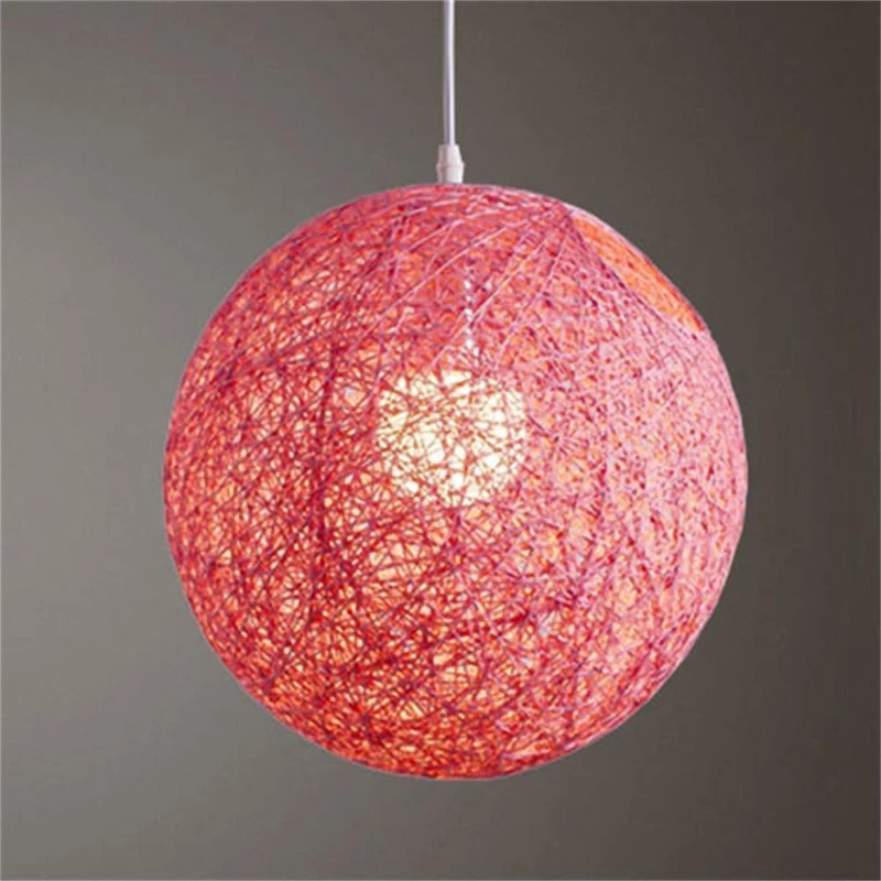 Euroselle Multicolored LED Pendant Ball Lights For Restaurant
