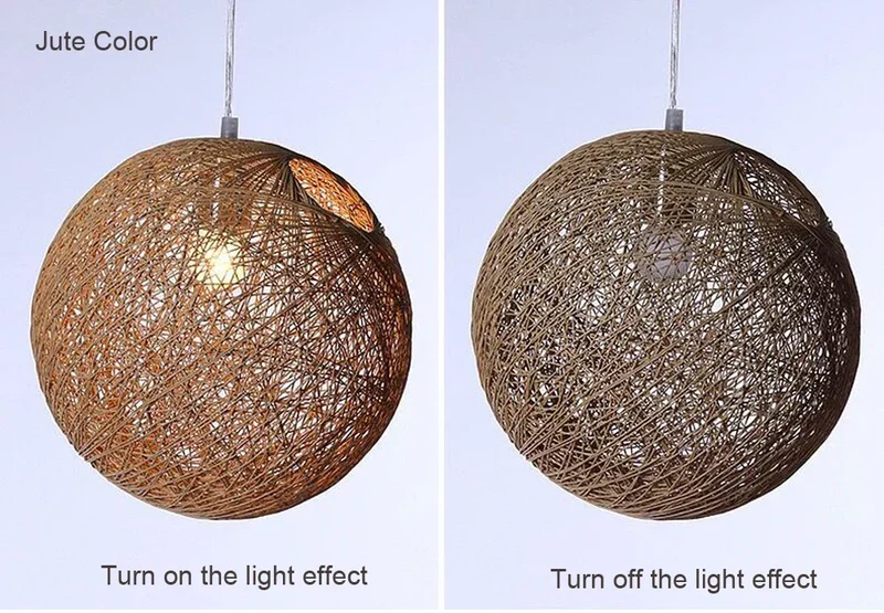 Euroselle Multicolored LED Pendant Ball Lights For Restaurant