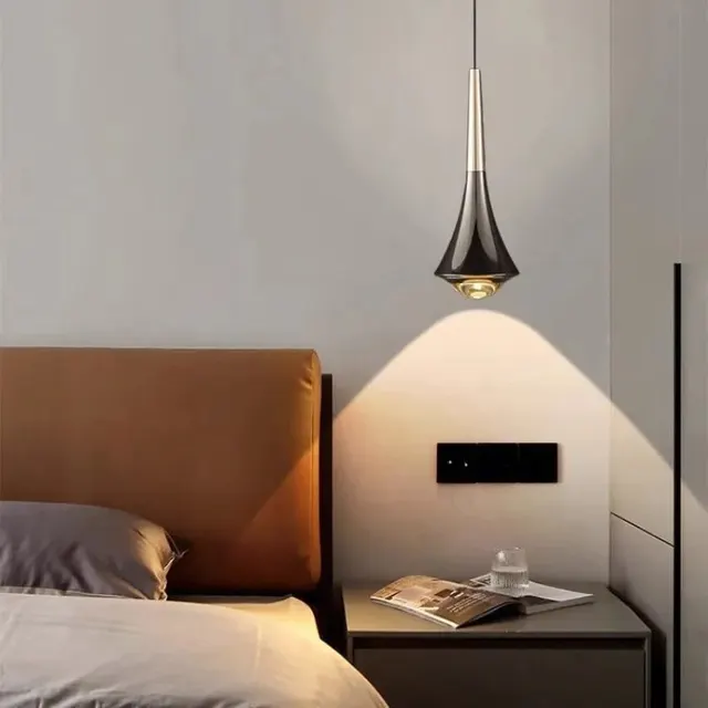 Aurora Luxuria Silver Plated Pendant Lamp By Euroselle