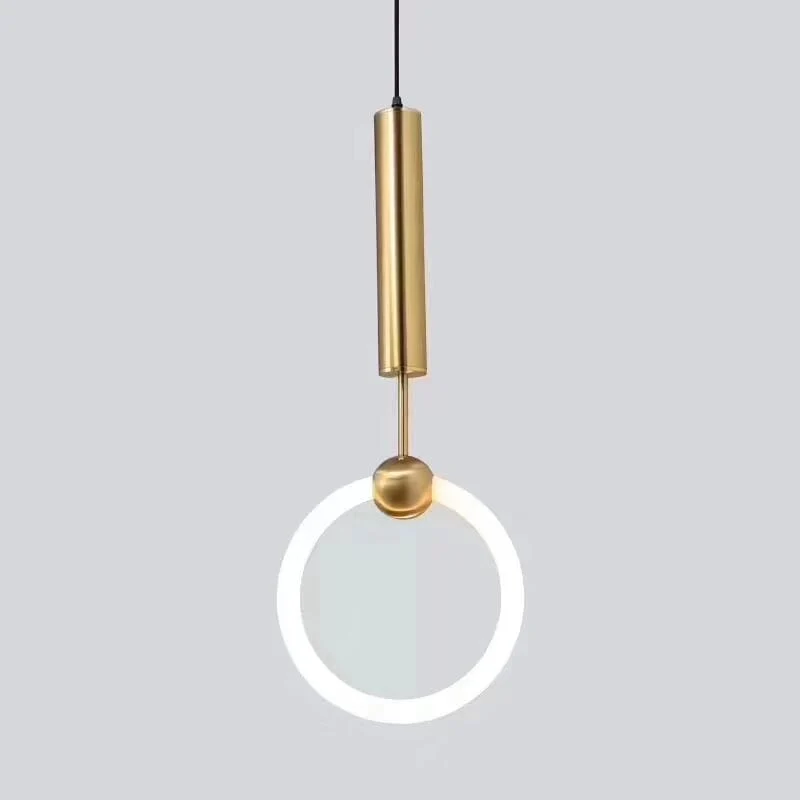 Euroselle Nordic Hoop LED Pendant Lamp For Modern Home Lighting