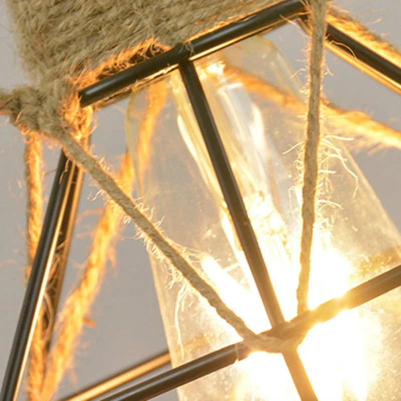 Rope Pendant Light By Euroselle Ceiling Light Fixture