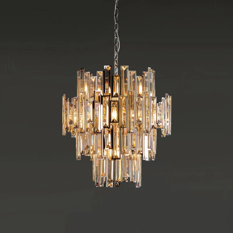 Princess Anne Pendant Euroselle Glass Prisms Chandelier
