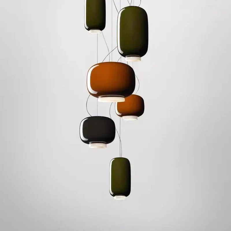 LusterLuminaire Glass Pendant Lamps From Euroselle