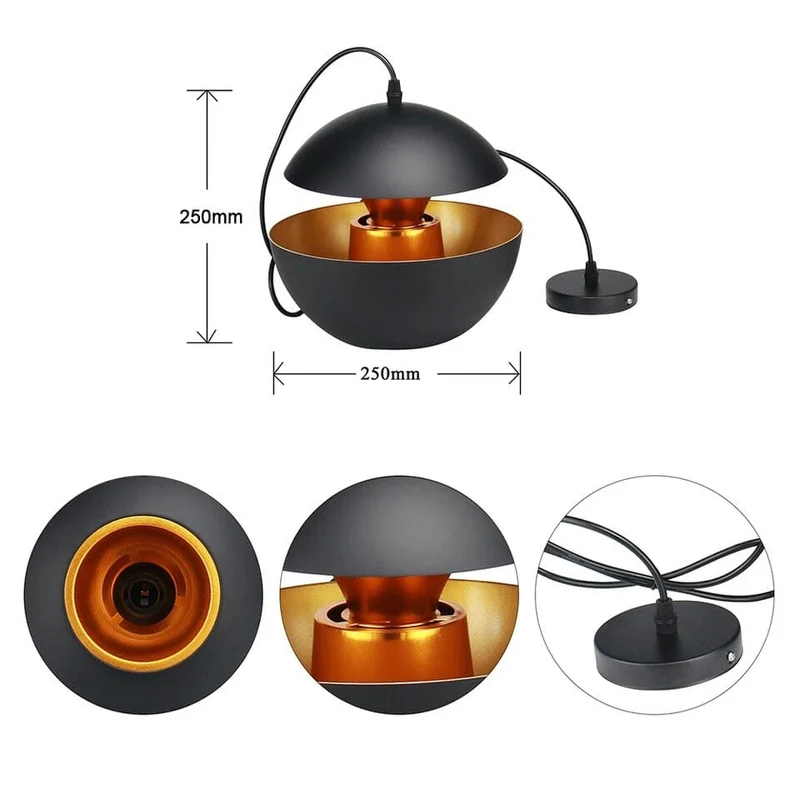 Premium Aluminium Nordic Apple Pendant Light By Euroselle