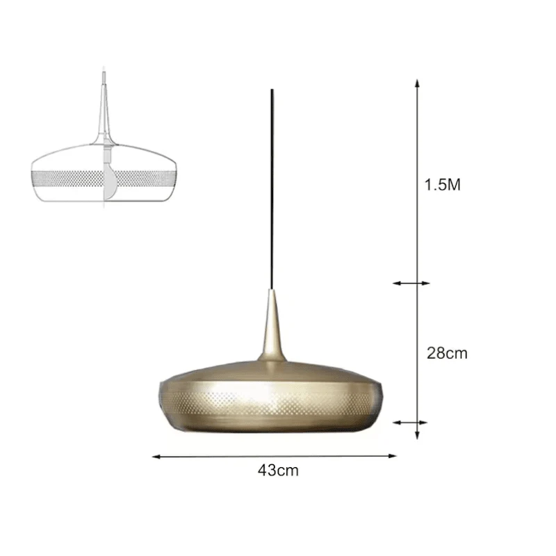 Euroselle Nordic Danish Art Pendant Lights for Modern Interiors