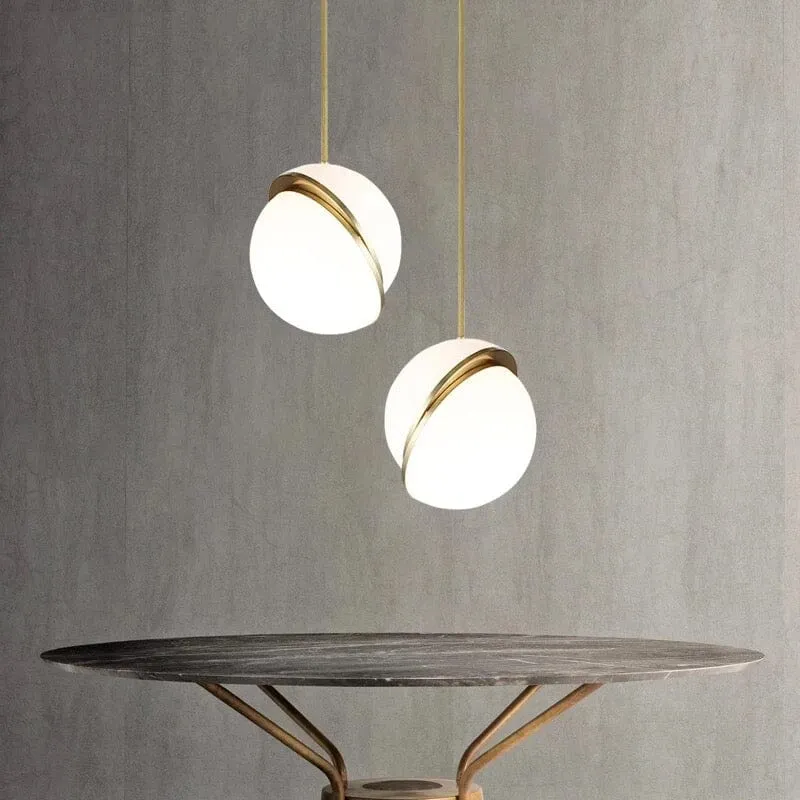 Euroselle Planet Pendant Light Modern Iron Celestial Ceiling Lamp