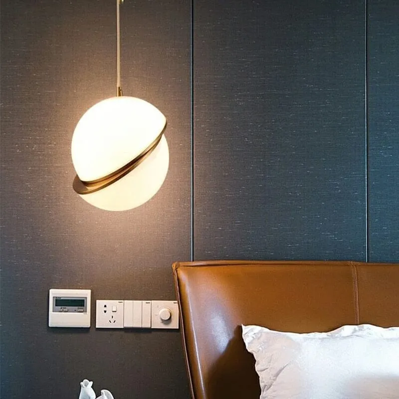 Euroselle Planet Pendant Light Modern Iron Celestial Ceiling Lamp