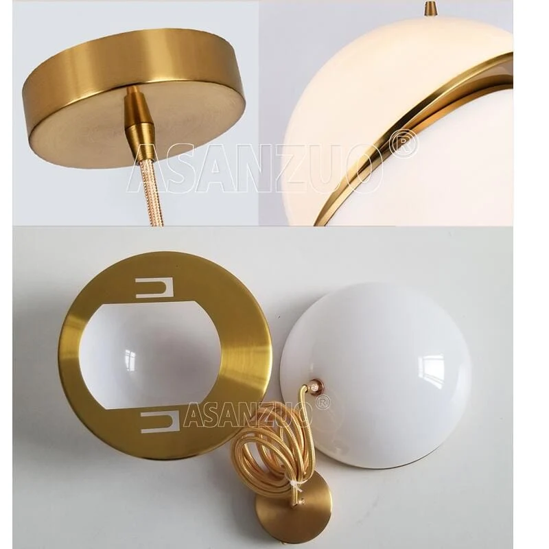 Euroselle Planet Pendant Light Modern Iron Celestial Ceiling Lamp