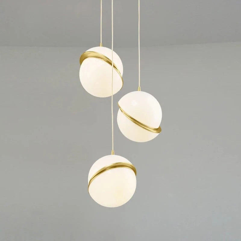 Euroselle Planet Pendant Light Modern Iron Celestial Ceiling Lamp