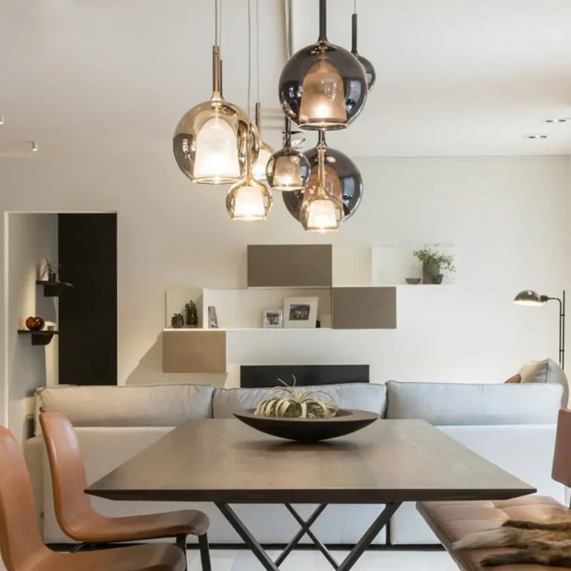 Pedera LED Glass Pendant Light From Euroselle Brand