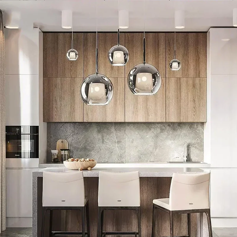 Pedera LED Glass Pendant Light From Euroselle Brand